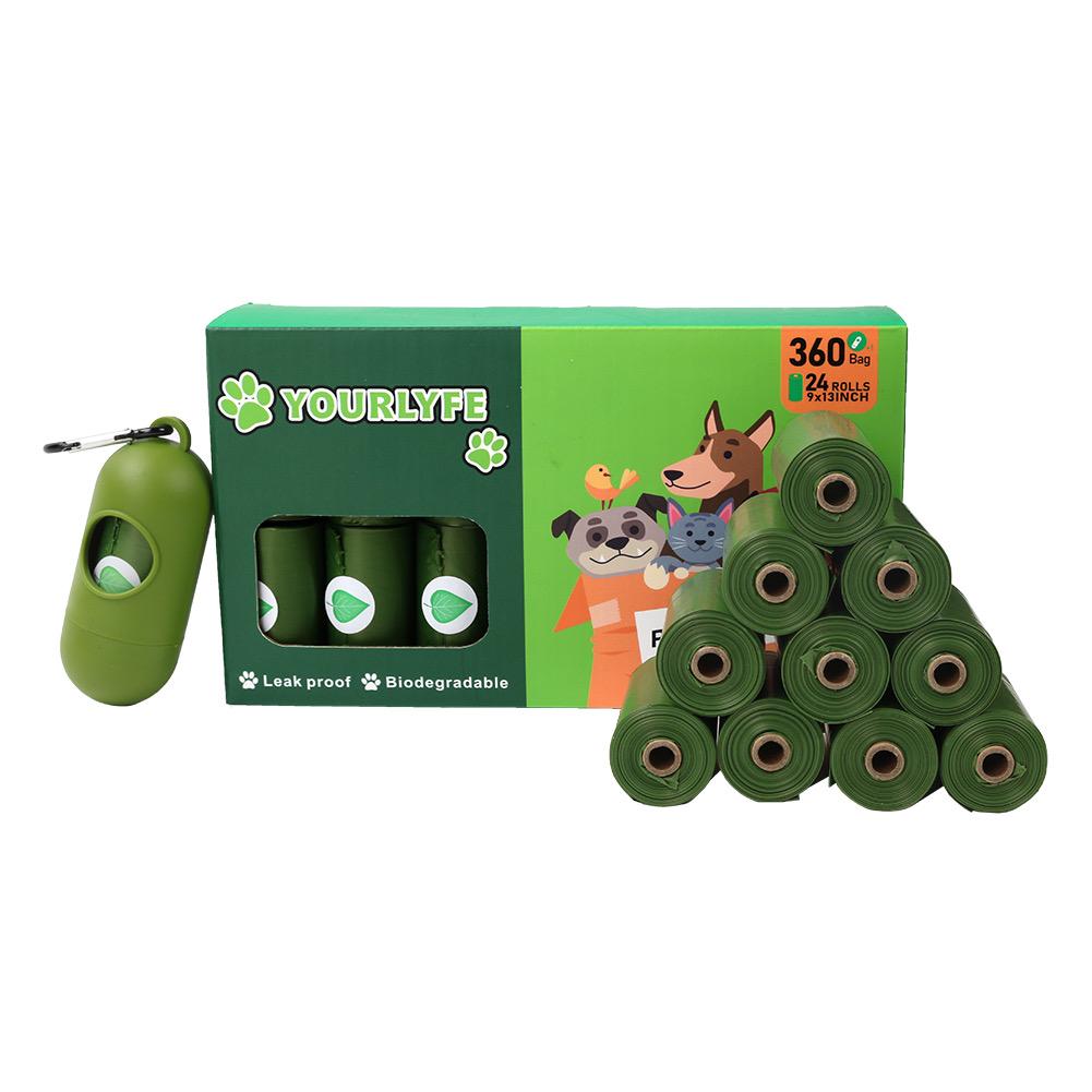 Dog Poop Bags – 360 Count | Extra Thick & Unscented & Leak Proof